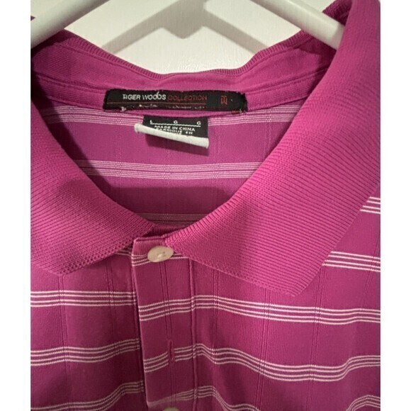 Tiger Woods Collection Short Sleeve Dri-Fit Polo, Men’s Size L - Picture 2 of 3